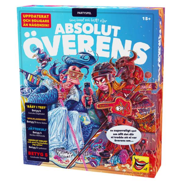 Absolut Överens Sällskapsspel Spil