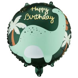 Folieballon Happy Birthday Dinosaur 35 cm