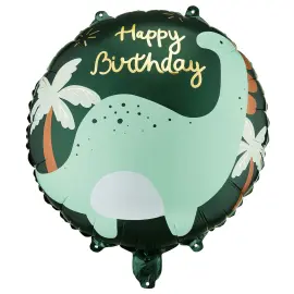 Folieballon Happy Birthday Dinosaur 35 cm