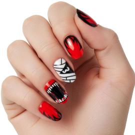 Kunstige Negle Halloween