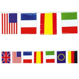 Flagguirlande International 50 m