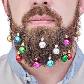 Julekugler til Skæg