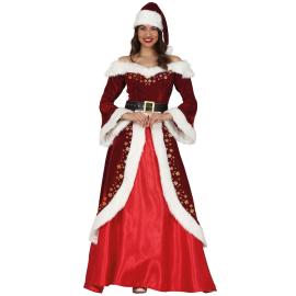 Lang Julekjole med Tilbehør