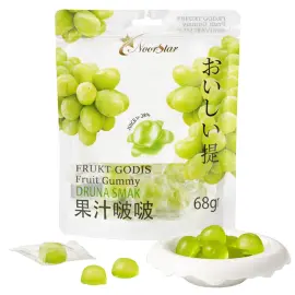 Frugtslik Gr&oslash;nne Druer 68g