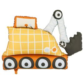 Folieballon Gravemaskine 93 x 68 cm