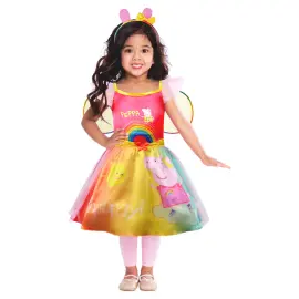 Gurli Gris Rainbow Børnekostume