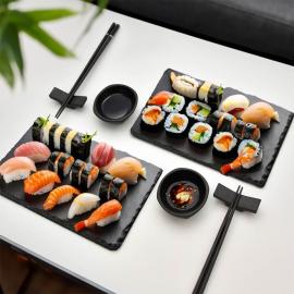 Sushi Sæt Sort 8-pak