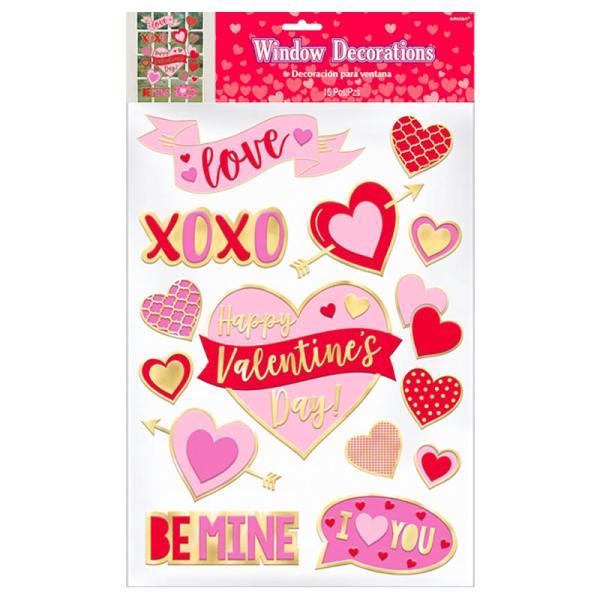 Valentinsdag Vinduesstickers