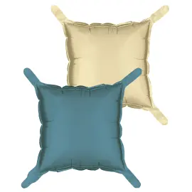 Pudeballoner Marinebl&aring;/Beige 4-pak