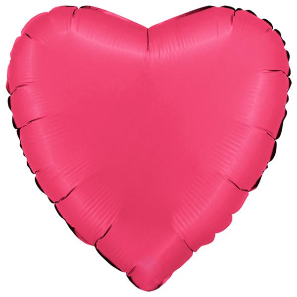 Folieballon Hjerte Satin Lipstick