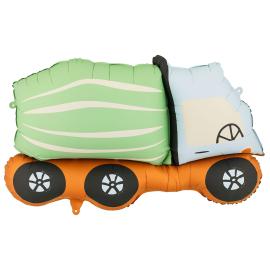 Folieballon Betonblanderbil 81 x 48 cm