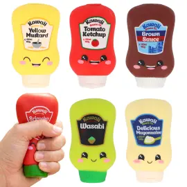 Squeeze Sauceflaske Leget&oslash;j 10 cm