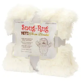 Snug-Rug T&aelig;ppe Hvid