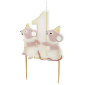 Kagelys 1 &aring;r Mus 6,5 x 7,5 cm