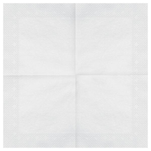 Papirservietter Hvid 20-pak