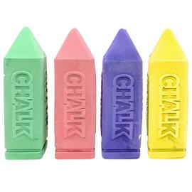 Jumbo Gadekridt 19 cm 4-pak