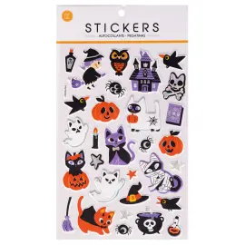 Skumklistermærker Halloween