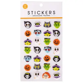 Små Skumklistermærker Halloween