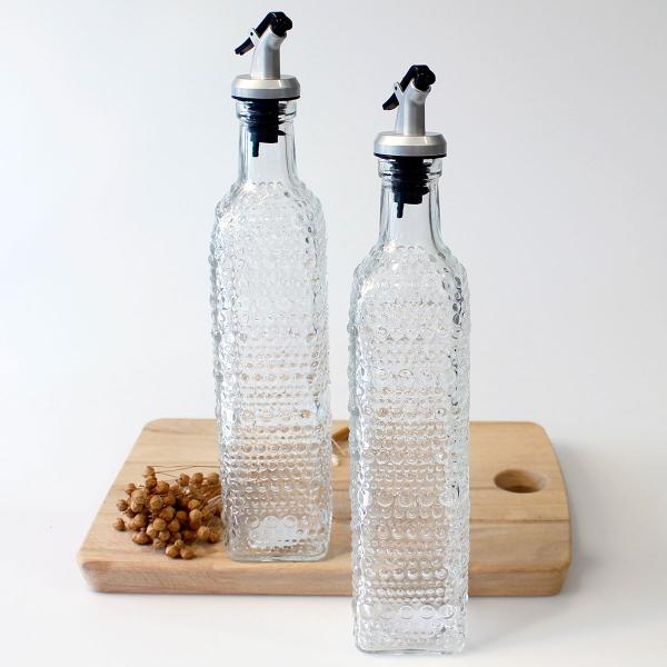 Flaske med Drypkork til Olie og Eddike 50 cl