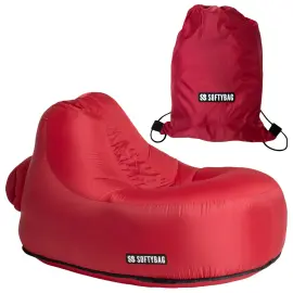 Softybag B&oslash;rnel&aelig;nestol Chilir&oslash;d 85 x 88 x 70 cm