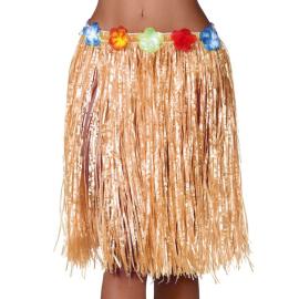 Stråfarvet Hawaii Hula Nederdel