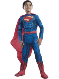 Animeret Superman Børnekostume