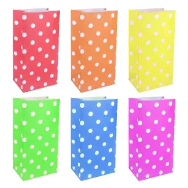 Slikposer Polka Dot med Smiley 12-pak