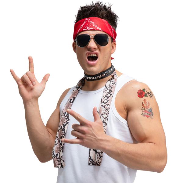 Rock Maskeradetilbehør 3-pak