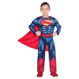 Superman Kostume Klassisk Børn 10-12 År