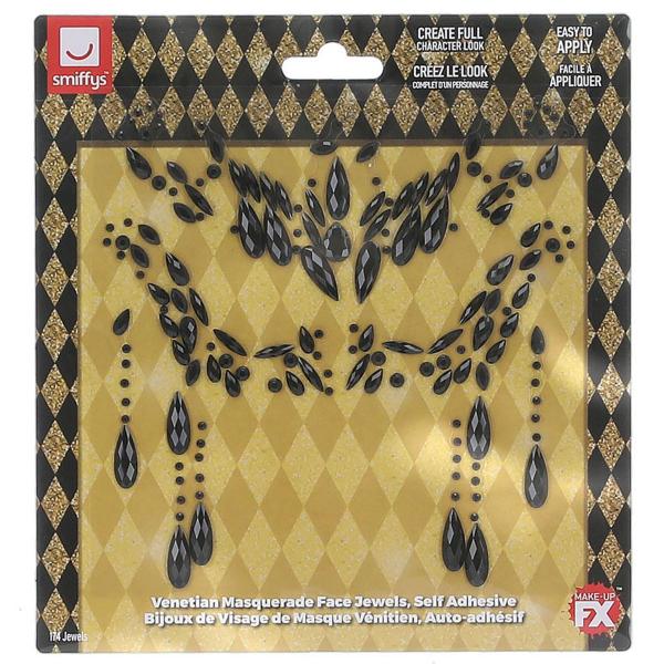 Ansigtssmykker Venetiansk Maskerade