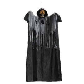 Hængende Dødningehoved med Lys og Lyd Stor