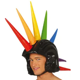 Oppustelig Spikes Hjelm