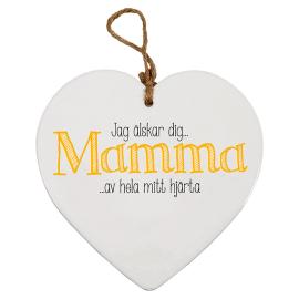 Keramisk Hjerte Mamma