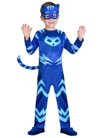 Kattedrengen Pyjamashelte Børnekostume