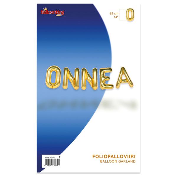 Ballonguirlande Onnea Guld