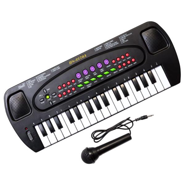 Tastatur med Mikrofon Legetøj