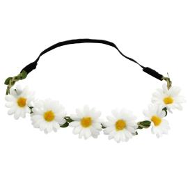 H&aring;rb&aring;nd med Hvide Margueritter