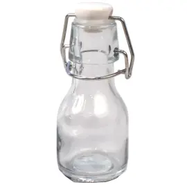 Glasflaske med Patentprop 4,5 x 11 cm
