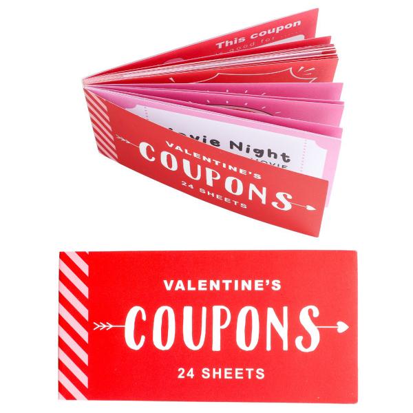 Kærligheds-kuponer til Valentinsdag