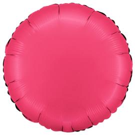 Rund Folieballon Satin Lipstick