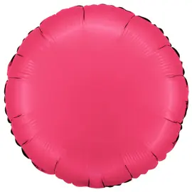 Rund Folieballon Satin Lipstick