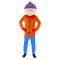 South Park Stan Kostume Medium