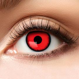 Farvede Crazy Linser Angelic Red