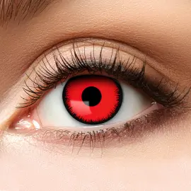 Farvede Crazy Linser Angelic Red