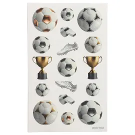 Midlertidige Tatoveringer Fodbold 17-pak