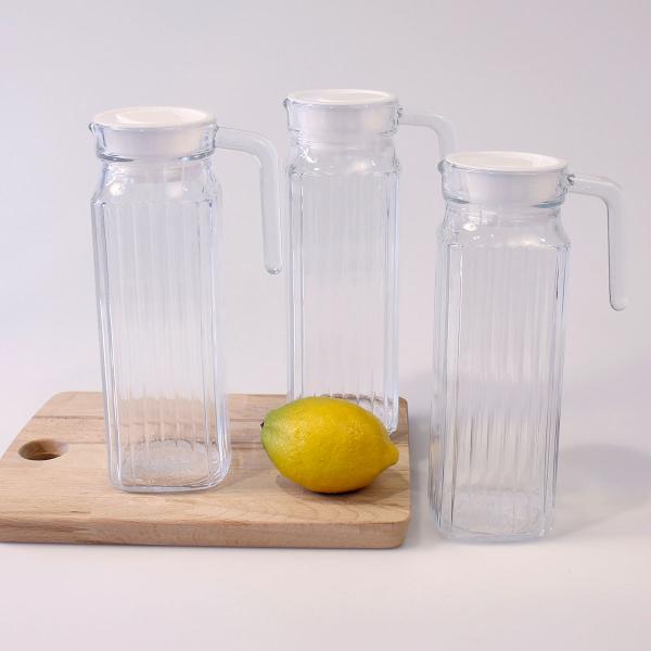 Glaskande med Låg 1 Liter