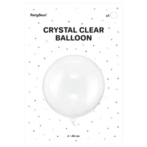 Transparent Orbz Ballon Crystal Clear