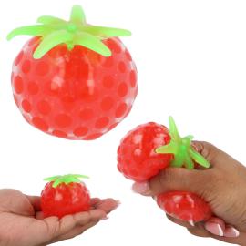 Squishy Tomat med Kugler Leget&oslash;j 5 cm