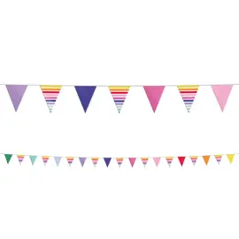 Vimpelguirlande Stripetastic 10 m