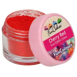 Spiselig Pulverfarve Cherry Red